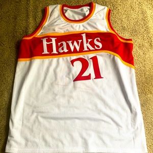 XXL Signed Dominique Wilkins Atlanta Hawks Jersey